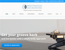 Tablet Screenshot of meditrinalia.com